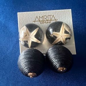 Amrita Singh Starfish Drop Earrings